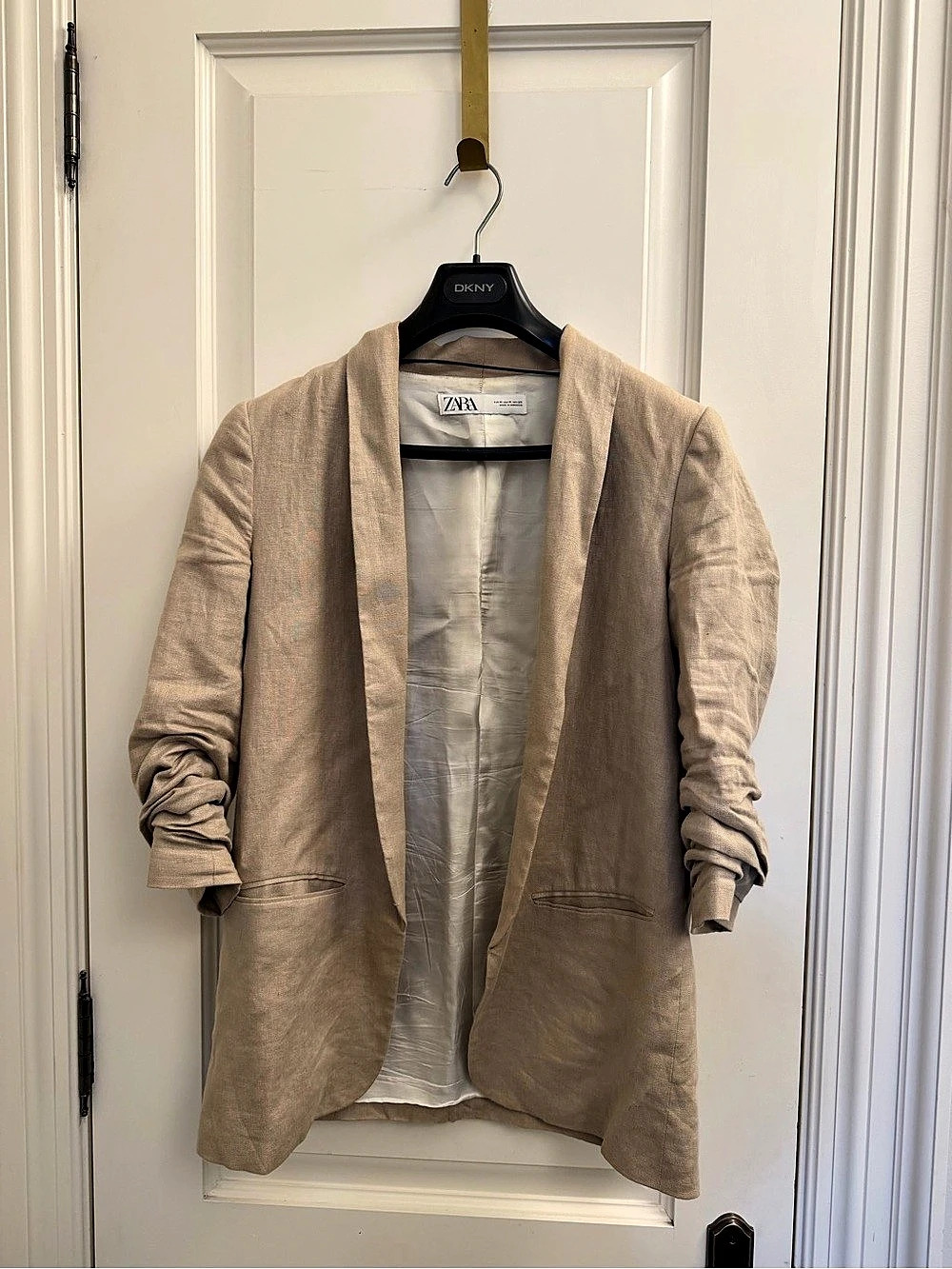 Zara Beige Blazer Like New